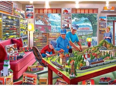Master Pieces 1000 - Lionel Train Edition