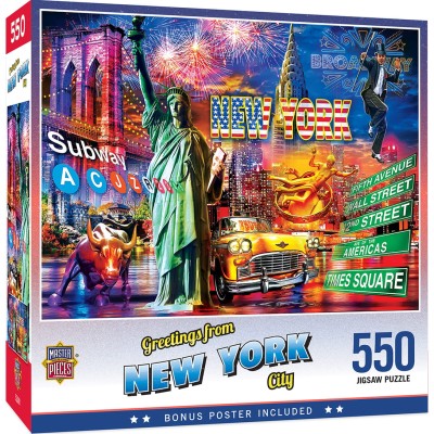 Master Pieces 550 - Greetings from New York City