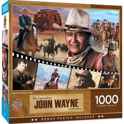 Master Pieces 1000 - John Wayne - The Legend of the Silver Screen
