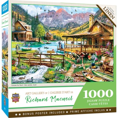 Master Pieces 1000 - Canoes for Rent