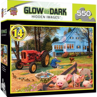 Master Pieces 550 - Glow in the Dark - Welcome Home