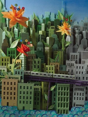 New York Puzzle Company 500 XXL - Transit Posters - Smarter Greener Better