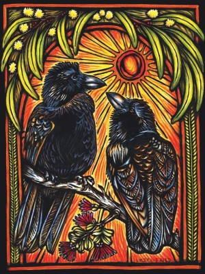 New York Puzzle Company 500 XXL - Cornell Lab'Alala  Love