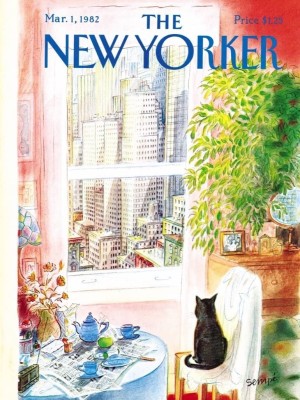 New York Puzzle Company 1000 - New Yorker Cat's Eye View
