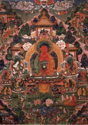 Grafika 2000 - Buddha Amitabha in His Pure Land of Suvakti