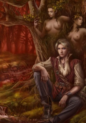 Grafika 1000 - Cris Ortega - Scarlet Tree
