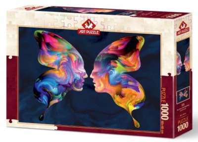 Art Puzzle 1000 - The Love of the Butterflies