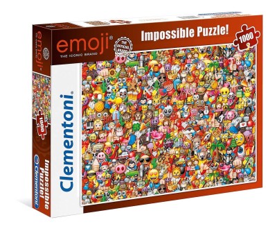 Clementoni 1000 - Impossible Puzzle, Emoji