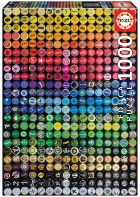 Educa 1000 - Collage Bottle Caps