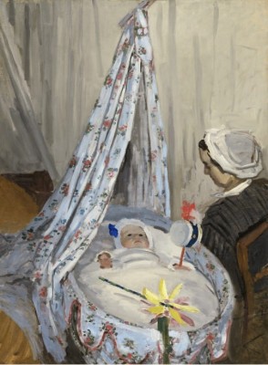 Grafika 2000 - Claude Monet - The Cradle - Camille with the Artist's Son Jean, 1867