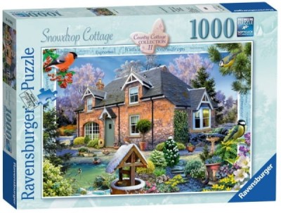 Ravensburger 1000 - Domek Wiejski, Przebiśnieg