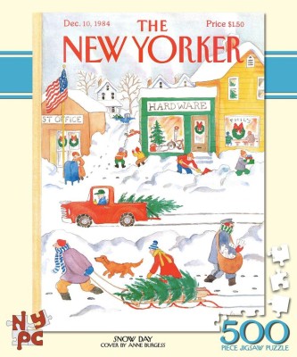 New York Puzzle Company 500 - Snow Day