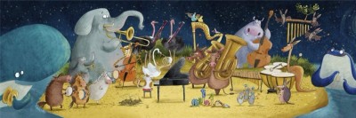 New York Puzzle Company 500 - Moonlight Symphony