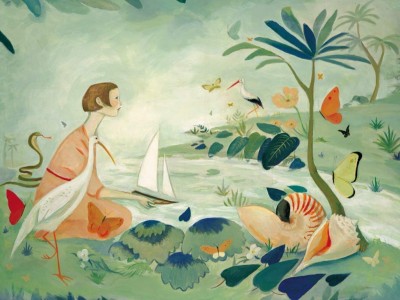 New York Puzzle Company 750 - The Garden