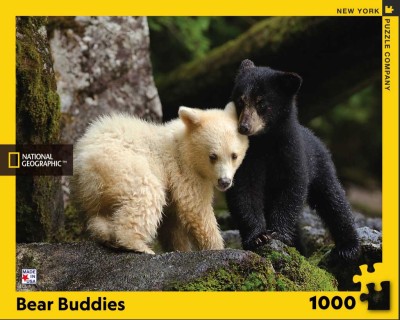 New York Puzzle Company 1000 - National Geographic - Bear Buddies