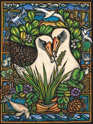 New York Puzzle Company 1000 - Albatross Duo