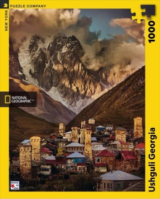 New York Puzzle Company 1000 - National Geographic - Ushguli Georgia