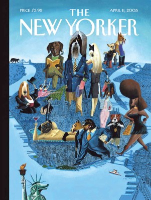 New York Puzzle Company 1000 - City Dogs