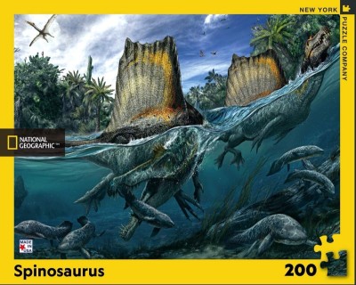 New York Puzzle Company  200 XXL - National Geographic - Spinosaurus