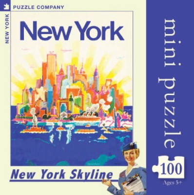 New York Puzzle Company 100 - NYC Skyline Mini