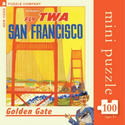 New York Puzzle Company 100 - Golden Gate Mini