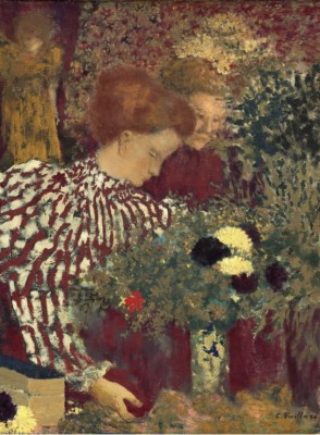 Grafika 2000 - Edouard Vuillard: Woman in a Striped Dress, 1895