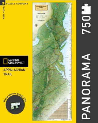 New York Puzzle Company 750 - National Geographic - Appalachian Trail