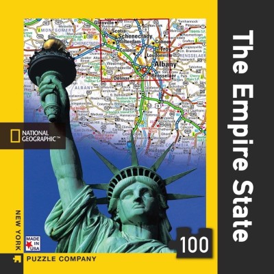 New York Puzzle Company  100 - National Geographic - The Empire State Mini