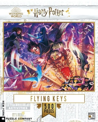 New York Puzzle Company 500 - Harry Potter - Flying Keys
