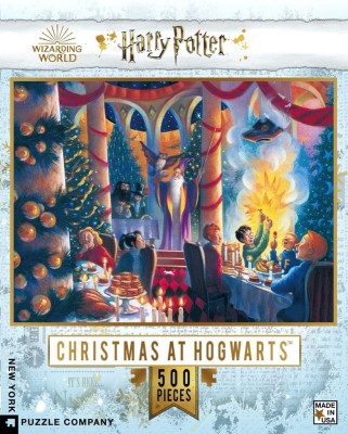 New York Puzzle Company 500 - Harry Potter - Christmas at Hogwarts