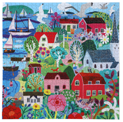 Eeboo 1000 - Swedish Fishing Village