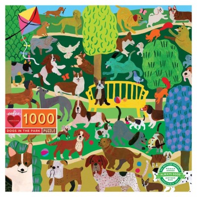 Eeboo 1000 - Dogs in Park