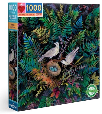 Eeboo 1000 - Birds in Fern