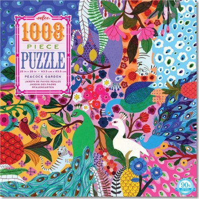 Eeboo 1000 - Peacock Garden