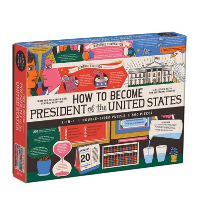 Galison 500 dwustronne - How to Become President of the United States