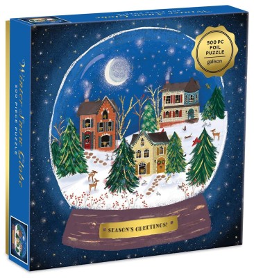 Galison 500 - Winter Snow Globe
