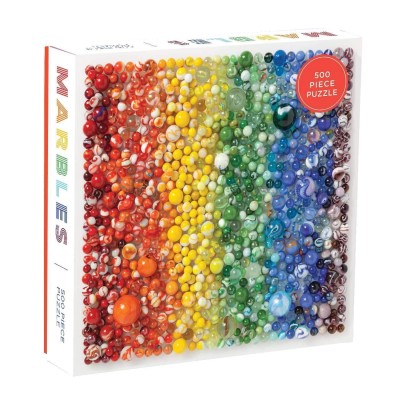 Galison 500 - Rainbow Marbles