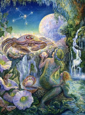 Grafika 2000 - Josephine Wall - Zodiac Sign - Cancer