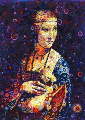 Grafika 2000 - Leonardo da Vinci: Lady with an Ermine, by Sally Rich