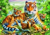 Bluebird Puzzle 1500 - Tiger and Cubs.jpg