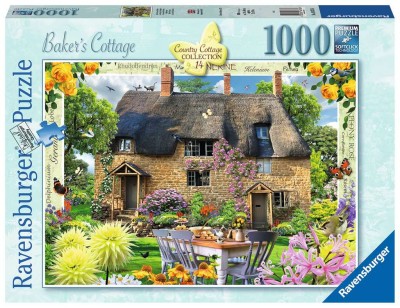 Ravensburger 1000 - Country Cottage Collection No.14 - Baker's Cottage