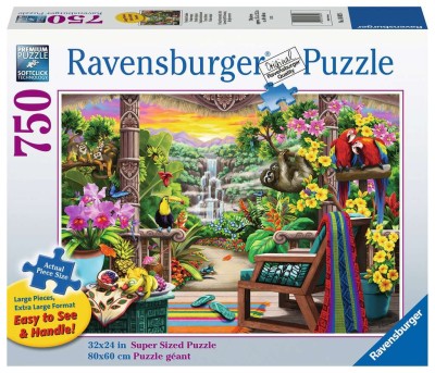 Ravensburger 750 XXL - Tropical Retreat (Odpoczynek w tropikach)