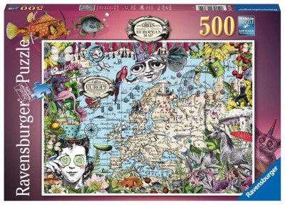Ravensburger 500 - European Map, Quirky Circus