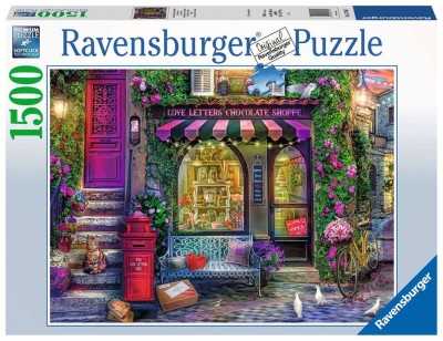 Ravensburger 1500 - Love Letters Chocolate Shop (Sklep z czekoladą)