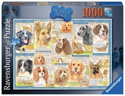 Ravensburger 1000 - Dutiful Dogs