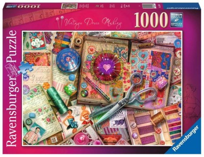 Ravensburger 1000 - Vintage Dress Making