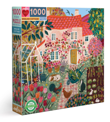 Eeboo 1000 - English Cottage