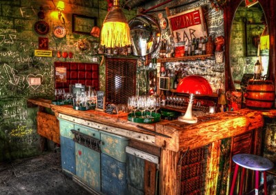 Grafika 2000 - Ruin Bar in Budapest