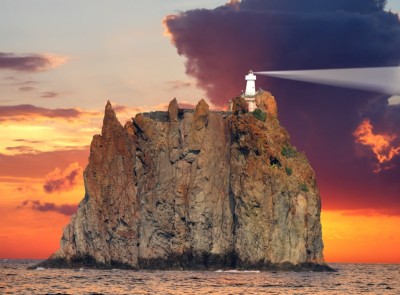 Grafika 2000 - Stromboli Lighthouse, Italy