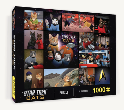 Chronicle Books 1000 - Jenny Parks, Star Trek Cats